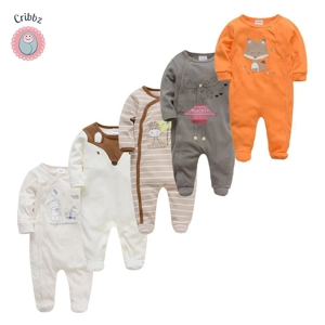 Cotton Baby Pajamas for Newborns