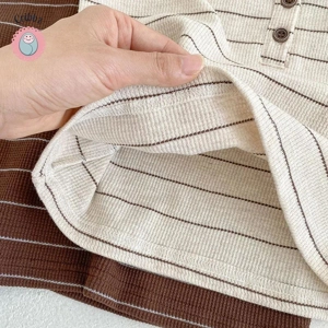 Summer Striped Tee and Bloomer Set