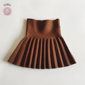 Girls High Elastic Pleated Tutu Skirt