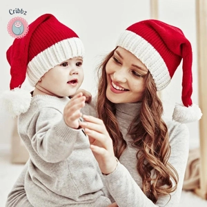 Christmas Family Knit Hat Set
