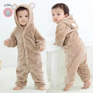 Cozy Unicorn Hooded Baby Pajamas