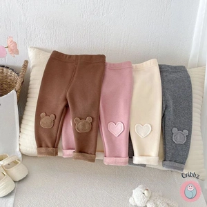 Cozy Thicker Fleece Leggings for Children