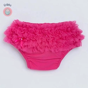 Baby Girls Cotton Ruffled Bloomers