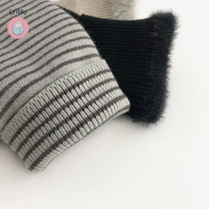 Kids Fur Lined Half Turtleneck Sweater