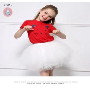 Fluffy 6-Layer Girls Ballet Tutu Skirt
