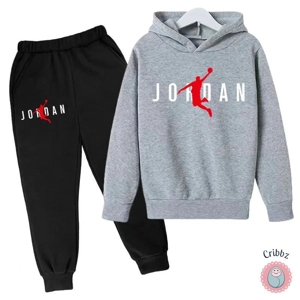 Charming Hoodie and Trousers Set for Kids