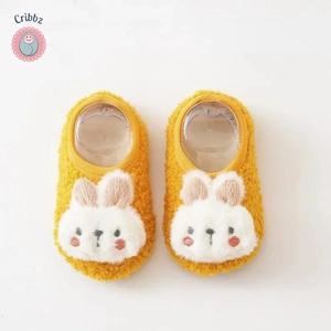 Cozy Plush Anti-Slip Baby Slippers