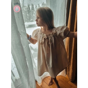 Kids Floral Bow Party Dress