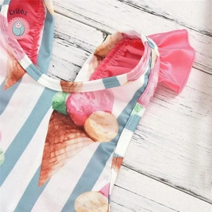 Unicorn One-Piece Swimsuit for Toddlers