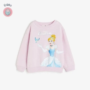 Autumn Cartoon Minnie Kids Sweatshirt