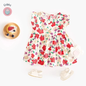 Cute Summer Holiday Girls Casual Dress