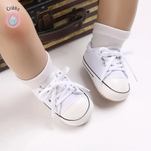 Meckior Non-slip Baby Canvas Sneakers