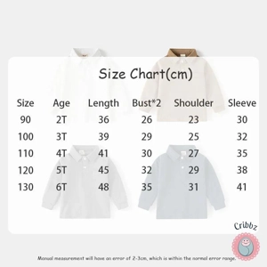 MILANCEL Boys Long Sleeve Polo Shirt