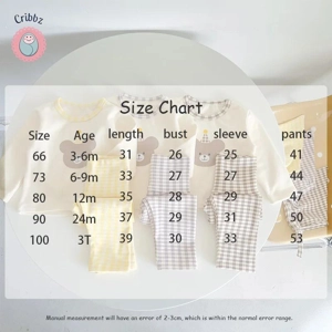 Autumn Baby Pajama Set for Infants