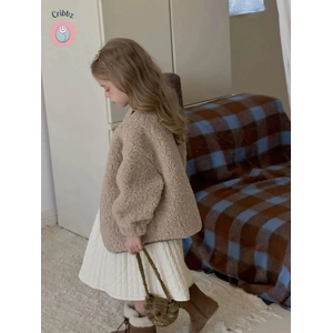 MILANCEL Girls Thick Fleece Coat