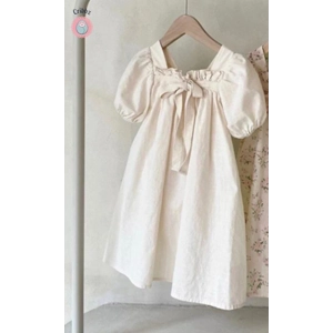 Kids Floral Bow Party Dress