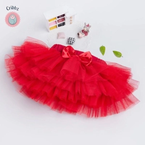 Rainbow Tulle Tutu Bloomers for Baby Girls