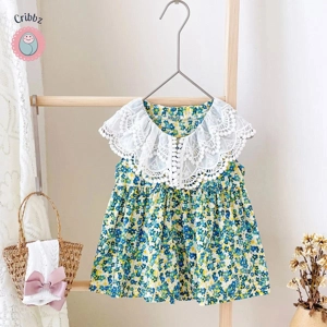 Sanlutoz Floral Lace Dress for Girls