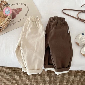 Warm Fleece Padded Winter Pants for Kids