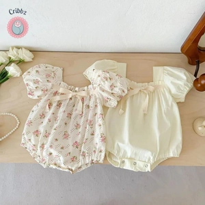 Floral Summer Romper for Newborns