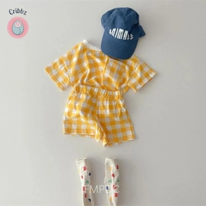 Summer Toddler Polka Dot Outfit Set