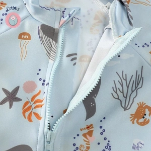 UV Protection One-Piece Swimsuit for Kids