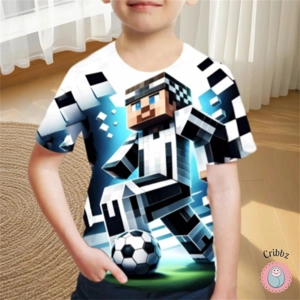 Boys Fashion Cartoon Adventure T-Shirt