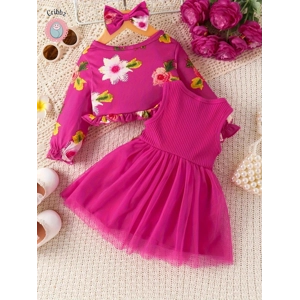 Baby Girl Spring & Autumn Dress Set