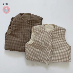Autumn Baby Sleeveless Jacket for Kids