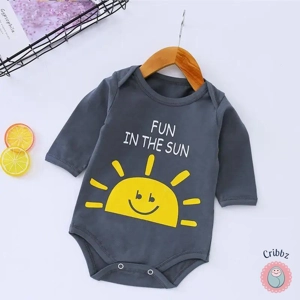 Cotton Newborn Long Sleeve Romper