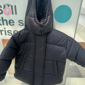 Kids Winter Parka with Fur Hood
