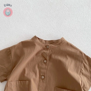 Casual Boys Short Sleeve Clothing Set