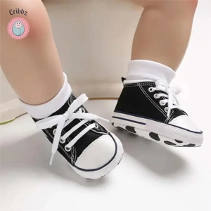 Soft Canvas First Walker Baby Sneakers