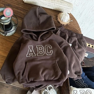 Winter Teddy Fleece Tracksuit for Kids