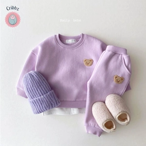 Korean Baby Boys Winter Outfit Set