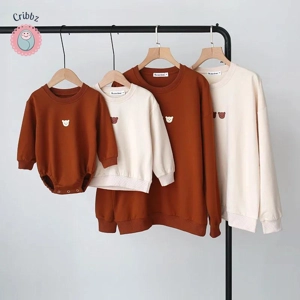 Family Matching Bear T-Shirt Outfits