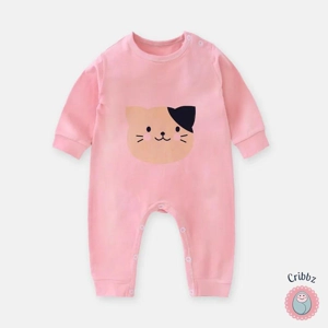 Cotton Newborn Long Sleeve Romper