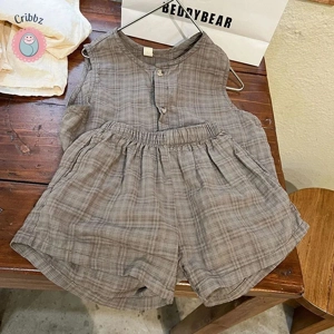 Boys and Girls Summer Clothing Set