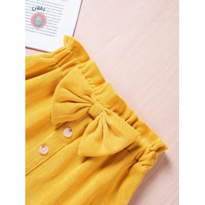 Cribbz Summer Cute Baby Girl Floral Bow Skirt