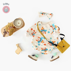 Cute Baby Halloween Bodysuits with Headband