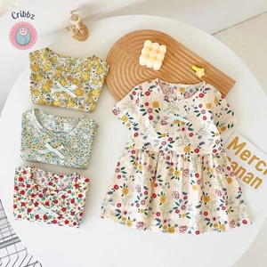 Floral Summer Dress for Baby Girls