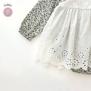 Baby Girl Lace Bodysuit Jumpsuit