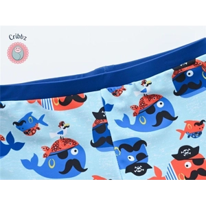 Cool Print Boys Swim Shorts