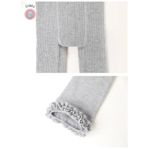 Kids Cotton Lace Leggings for Girls