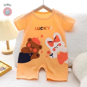 Soft Cotton Summer Baby Romper Onesie