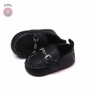 Vintage Leather Multicolor Baby Moccasins