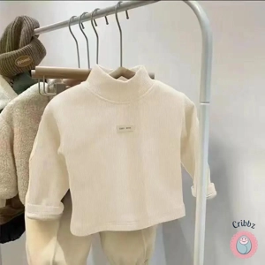 Warm Velvet T-Shirt for Kids