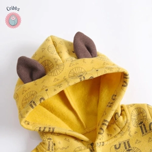 Winter Baby Boys Animal Jumpsuit Romper