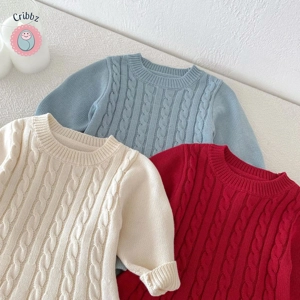 Girls Knitted A-Line Sweater Dress