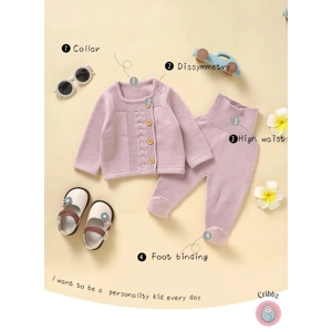 Toddler Girls Autumn Winter Knitwear Set